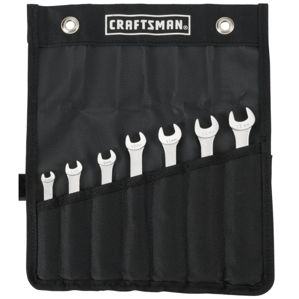 Juego de 7 llaves Craftsman combinadas - Sistema MM