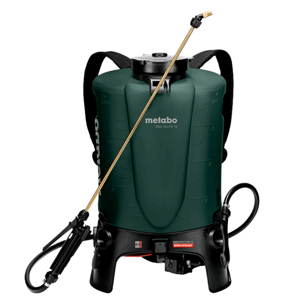 Pulverizador de mochila Metabo RSG 18 LTX 15 a batería